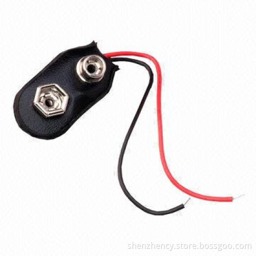 Battery Clip with 9V Voltage